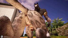 Wild Life Furry Hentai: Anal Action Unleashed