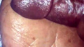 my girlfriend gives me a footjob in the bedroom