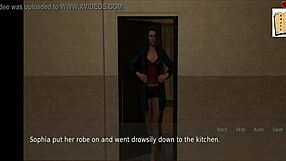 A walkthrough of the erotic visual novel with a wife and stepmother