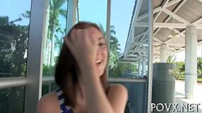 Natalie Lust Sucks Cock Hard in POV