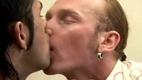 hung gay amateurs exchange bareback pounding and blowjobs