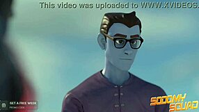 Gay heroes in sodomysquad suck monster cocks and fuck bareback