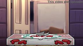 friends sharing pizza in a casual hangout