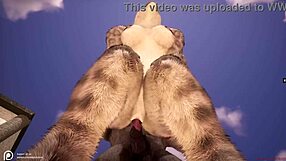 Wild Life Furry Hentai: Anal Action Unleashed