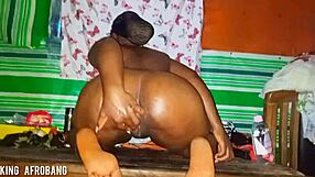 Beautiful solo scene with masturbation and ass bouncing