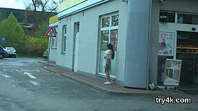 Sweet cutie blows penis in pov. Gets vagina nailed.