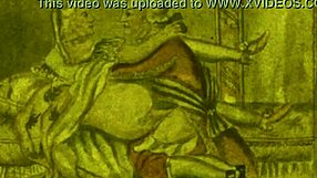 J'admire cette illustration érotique vintage du passé