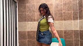 colombian student with big tits licked and face fucked her teacher for good grades 😏