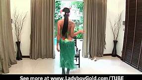 Cindy, the Perfect Ladyboy Whore, Takes Monster Cock Close-Up