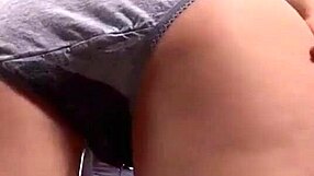 I can't believe the blonde girl is peeing in her panties right now