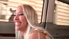 Uma Zex and Bella Diamond, sexy bitches, pick up guys for public blowjobs.