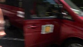 Uma Zex and Bella Diamond, sexy bitches, pick up guys for public blowjobs.