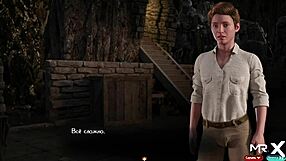 Tongue runs insanely fast on cock in wild action!