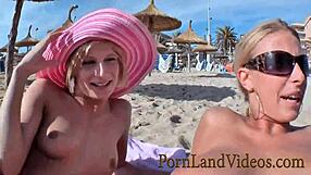 Hot threesome slut girls COCK STRAPON?