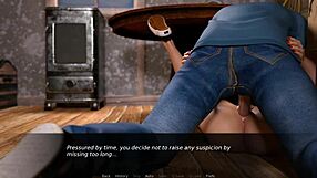 Lola fucks John in Julia's room after eviction