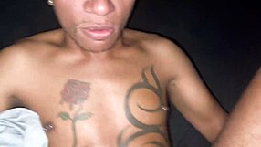 gay hookup after the club with a hungry guy bouncing eagerly