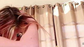 Two sexy girls dive into intense lesbian licking until real orgasm