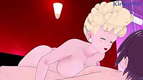 Watch Panchy, Bulma's mom, and Zangya in intense hentai sex with creampie!