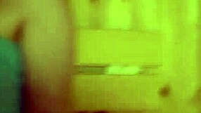 Maya’s hour glass figure gets sweated on in a hot sauna scene