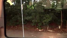 Uma Zex and Bella Diamond, sexy bitches, pick up guys for public blowjobs.