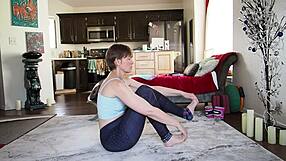 European Wife Yoga Lesson 356