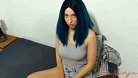 My step sister explores adult content