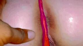 Pretty Redhead Milf Bent Over In Doggystyle With Monster Cock Gaping Shaved Pussy