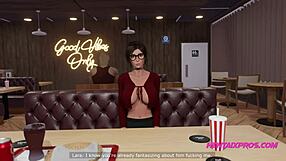 Kinky Lara's public escapade with monster cock lover
