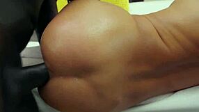 Hot Fit Petite Teen Gets Tight Assfucked By Huge Black Cock In Garage