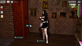 Fashionbusiness casually reveals her tits in the alley during e1 58.