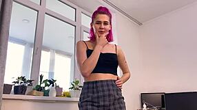 Pov Blowjob Missionary Cowgirl Doggystyle Pussy Cum On Skirt