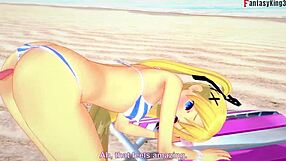 marie rose bikini fucking on the beach, wanna see my pov? full fantasyking3 awaits you with doa action.