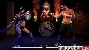 mortal kombat xxx parody with licking and fucking