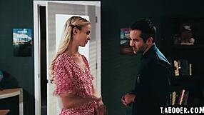 Lana Sharapova Stays Behind After Prom Committee, Unaware Of The Stalker Lurking In The Shadows!