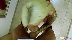 Sexy Cora Swallows Huge Cumshot!