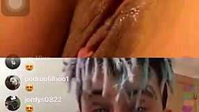 Watch this sexy live show on Instagram, ready for some action?