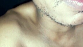 gay hookup after the club with a hungry guy bouncing eagerly