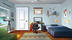 i'm playing summertime saga episode 117 with anime characters