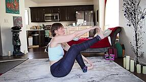 European Wife Yoga Lesson 356