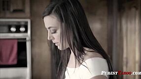 Step-Brother Comforts Sister Stuck In Anal Sex