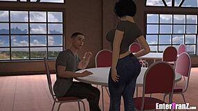 hey, art student bangs hot futa girl first time ever