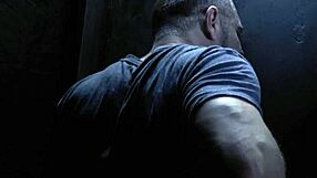 i put my dick in the glory hole and my stepson sucked it behind