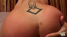 during the threesome and intense dp the thick blonde cannot stop thinking about swallowing cum