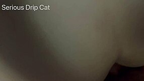 First time anal with girlfriend ends in raw creampie