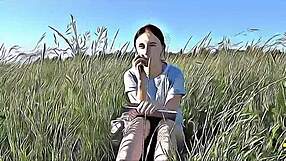 Cartoon Brunette Teen Squirts During Intense Missionary Fucking With Shaved Pussy And Narrow Ass