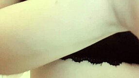 Crazy BITCH with natural TITS FUCKS monster COCK wildly.