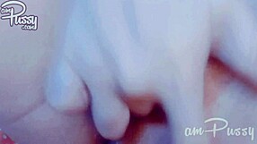 amateur asian pussy fingering close-up with friend