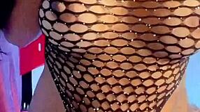 She looks so hot sitting there, I love when she lets me cum in her mouth