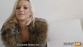 Magnificent girl performs oral and pussy sex for cash