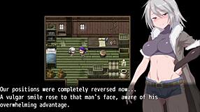 Outdoor anime porn with humiliation and exhibition in the town of Labyrinth